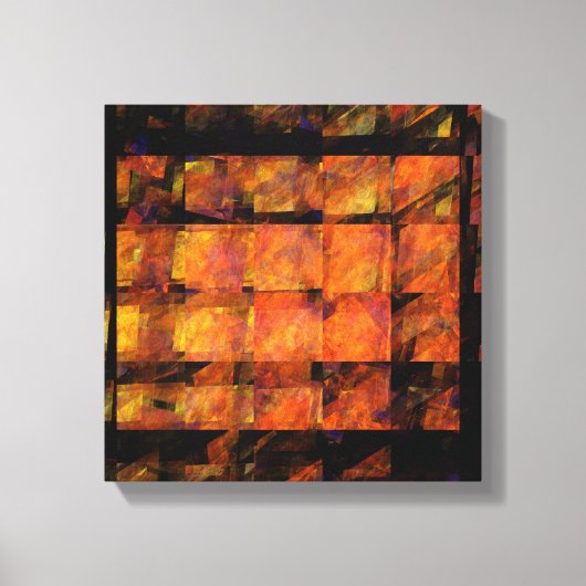 Toile Mur Art Abstrait noir et blanc (Recto)