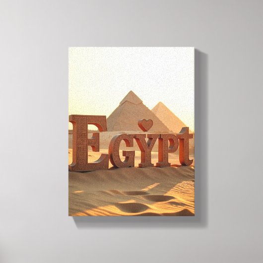 Toile Mur Art & Décor Egypte (Recto)