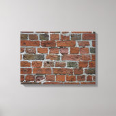 Toile mur brique rouge (Recto)