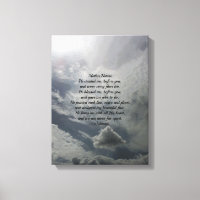 MUR CANVAS MÈRE NATURE POEM STYLE DESIGN