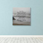 TOILE MUR D'ART ET DE DESIGN DE CANVAS (Insitu (Plancher de Bois))