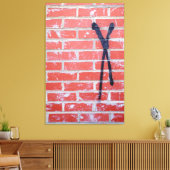 Toile Mur de brique X (Insitu(Salon))