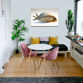 Toile Mur de coquillages géants Art océanique Décor de m