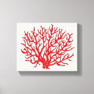 Toile Mur de corail de la mer Rouge