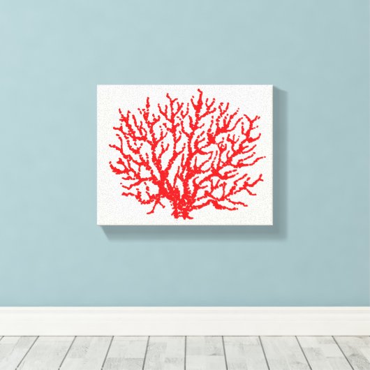 Toile Mur de corail de la mer Rouge (Insitu (Plancher de Bois))