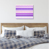 Toile mur de décoration à rayures de vélo (Insitu(Chambre))