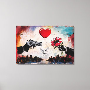 Toile Mur de dissension