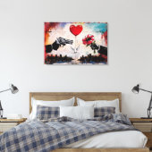Toile Mur de dissension (Insitu(Chambre))