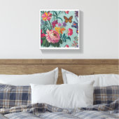 Toile mur de fleurs (Insitu(Chambre))