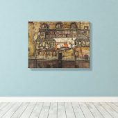Toile Mur de maison sur la rivière (Insitu (Plancher de Bois))