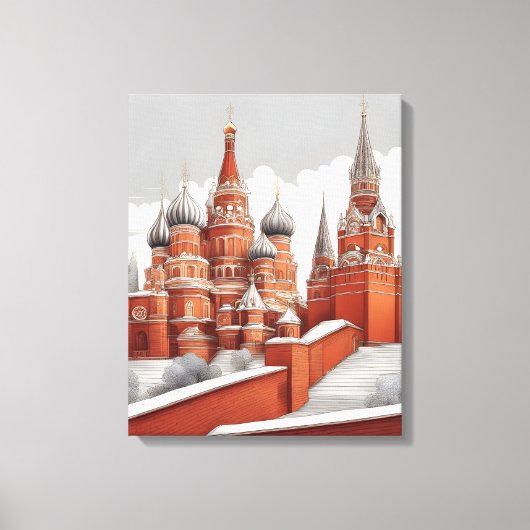 Toile Mur du Kremlin (Recto)