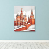 Toile Mur du Kremlin (Insitu (Plancher de Bois))