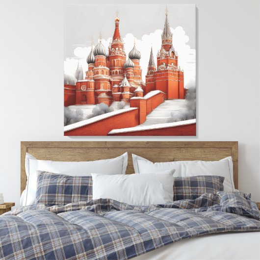 Toile Mur du Kremlin (Insitu(Chambre))