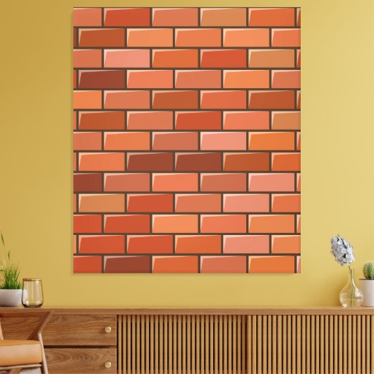 Toile mur en brique (Insitu(Salon))
