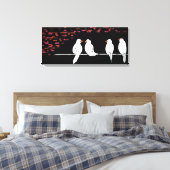 Toile mur en brique : mur en graffiti (Insitu(Chambre))