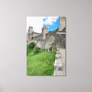 Toile Mur fortifié de Carcassonne