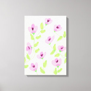 Toile Mur rose Fleur Art Plusieurs options de taille