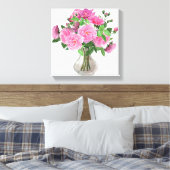 Toile Mur Roses Art-Rose (Insitu(Chambre))