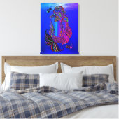 Toile murale bohème de sirène (Insitu(Chambre))