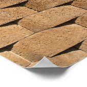 Toile murale ou affiche en pierre (Coin)