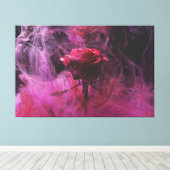 Toile murale Rose fumée (Insitu (Plancher de Bois))