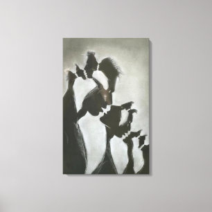 Toile Murmurations d'Ombre