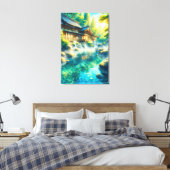 Toile Murmures du ruisseau de cèdre (Insitu(Chambre))