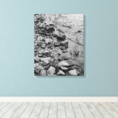 Toile Murmures le long de la côte (Insitu (Plancher de Bois))