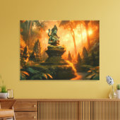 Toile Murmures sacrés de Bali (Insitu(Salon))