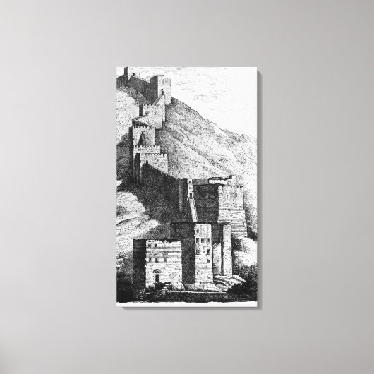 Toile Murs d'Antioche, 1894 (Recto)