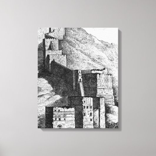 Toile Murs d'Antioche, 1894 (Recto)