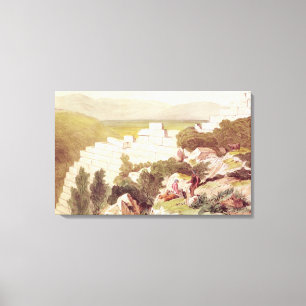 Toile Murs de Samos antique, Cephalonia, 19ème siècle