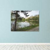 Toile Musée d'Histoire de Buffalo Reflections (Insitu (Plancher de Bois))