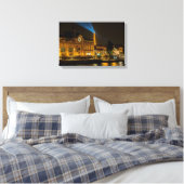 Toile Musée d'Orsay à Paris la nuit (Insitu(Chambre))