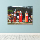 Toile Musée du gaz classique, Nouveau-Mexique (Insitu (Plancher de Bois))