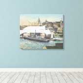 Toile Musée maritime de Sydney de l'Hotel Balcony. 1998 (Insitu (Plancher de Bois))