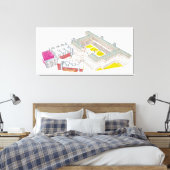 Toile Museo Nacional Centro de Arte Reina Sofia. (Insitu(Chambre))