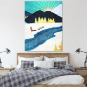 Toile Musher du matin (Insitu(Chambre))