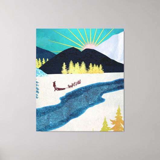 Toile Musher du matin (Recto)