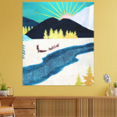 Toile Musher du matin (Insitu(Salon))