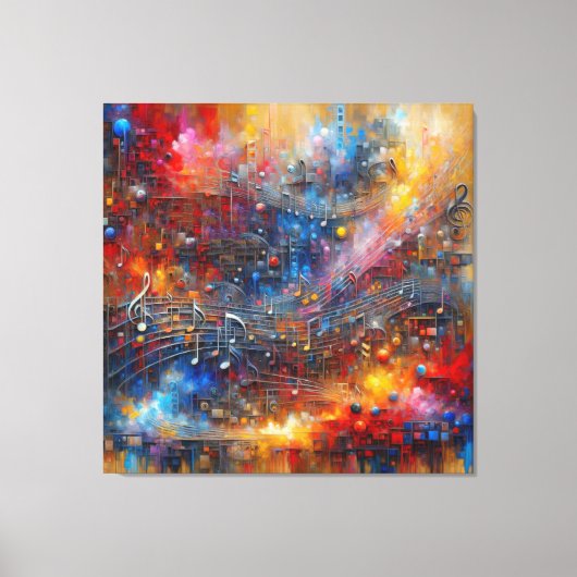 TOILE MUSIC AND COLOUR (Recto)