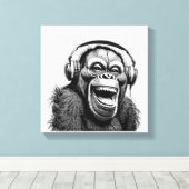 Toile Music Ape (Insitu (Plancher de Bois))