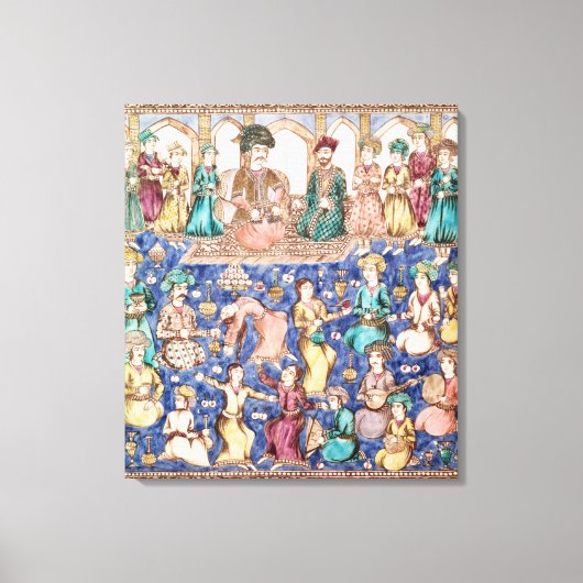 Toile Musiciens et danseurs (Recto)