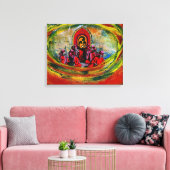 Toile Musiciens japonais (Insitu(Salon))