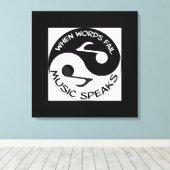 Toile Musique (Insitu (Plancher de Bois))