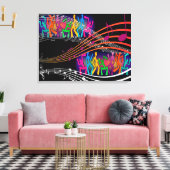 Toile Musique (Insitu(Salon))