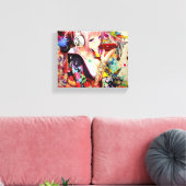 Toile Musique Anime Girl (Insitu(Salon))