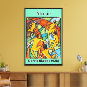 Toile Musique de Dorrit Black (1928) (Insitu(Salon))
