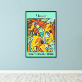 Toile Musique de Dorrit Black (1928) (Insitu (Plancher de Bois))