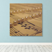 Toile Musique Et Perles (Insitu (Plancher de Bois))
